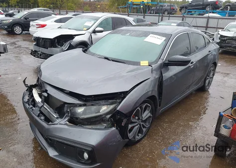2019 Honda Civic Sport from USA, damaged, VIN 19XFC2F86KE003439